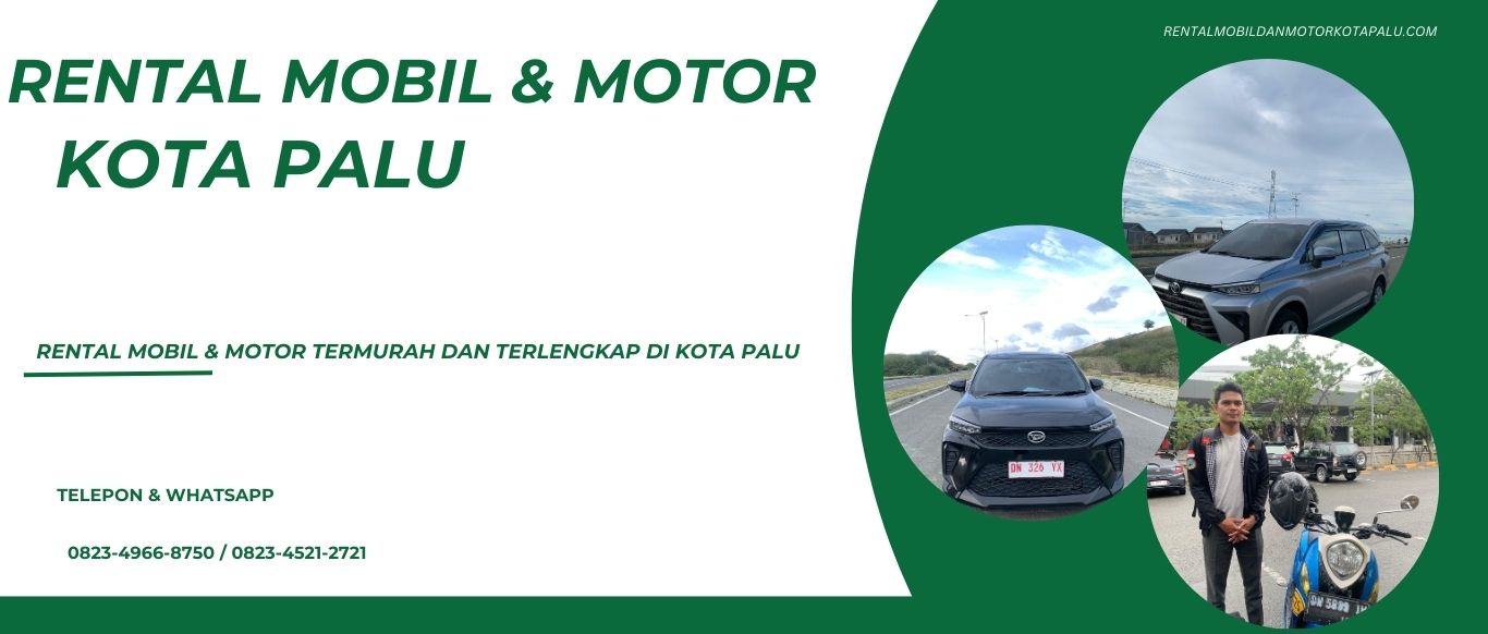 poster 1 Rental Mobil & Motor Kota Palu